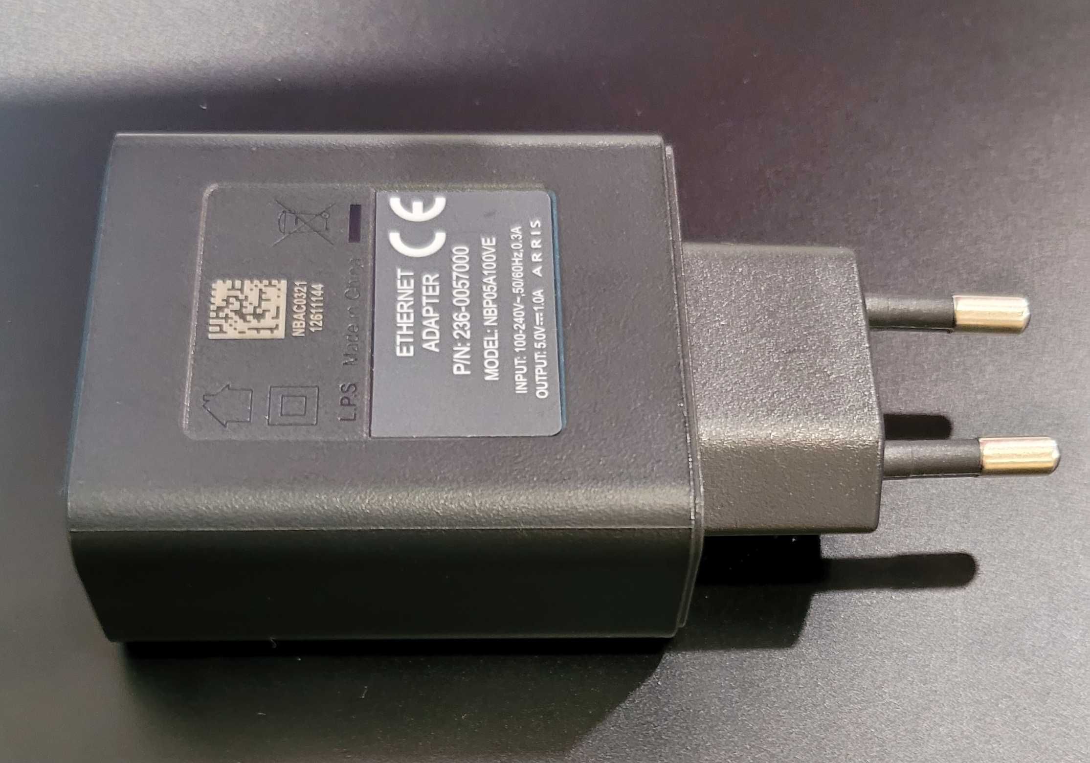 Zasilacz ładowarka do Ziggo Mini TV Box USB/RJ45 karta sieciowa