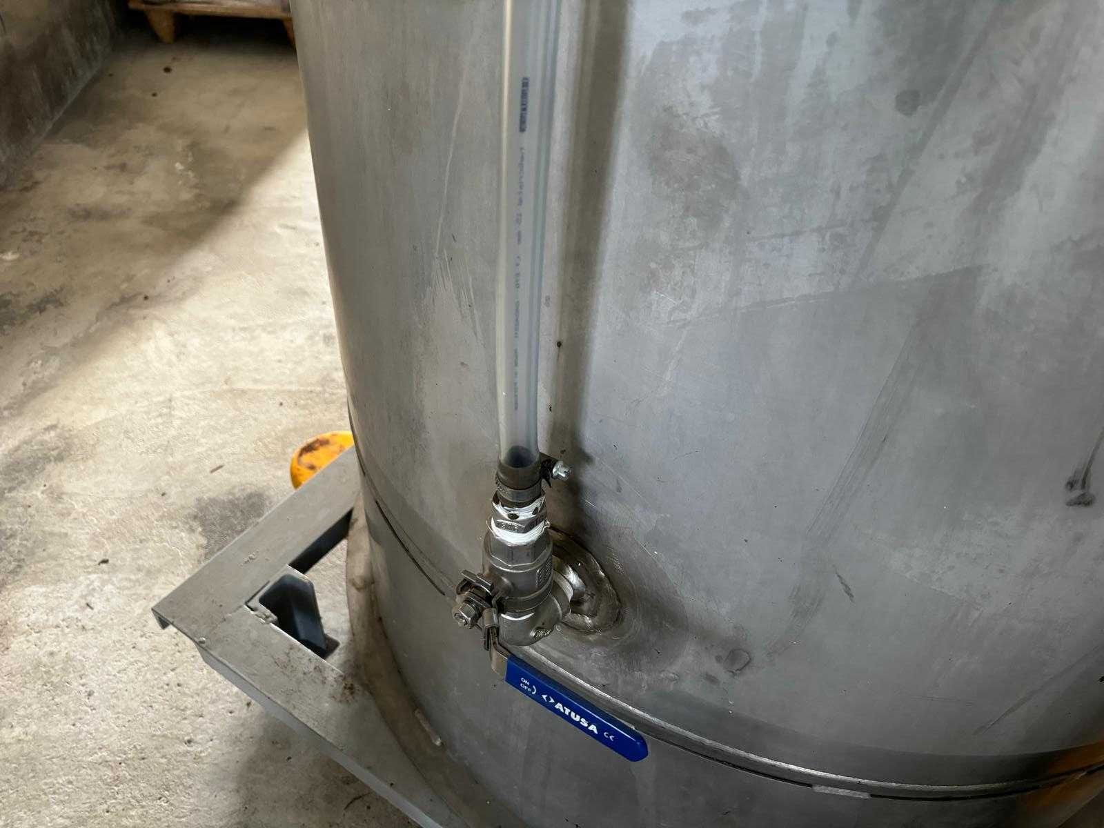 Depósito/Reservatório Inox - 1000L (H2O/Produtos Quimicos/Combustivel)