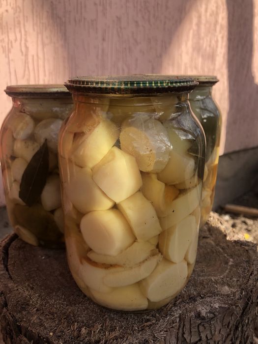 Мариновані білі гриби