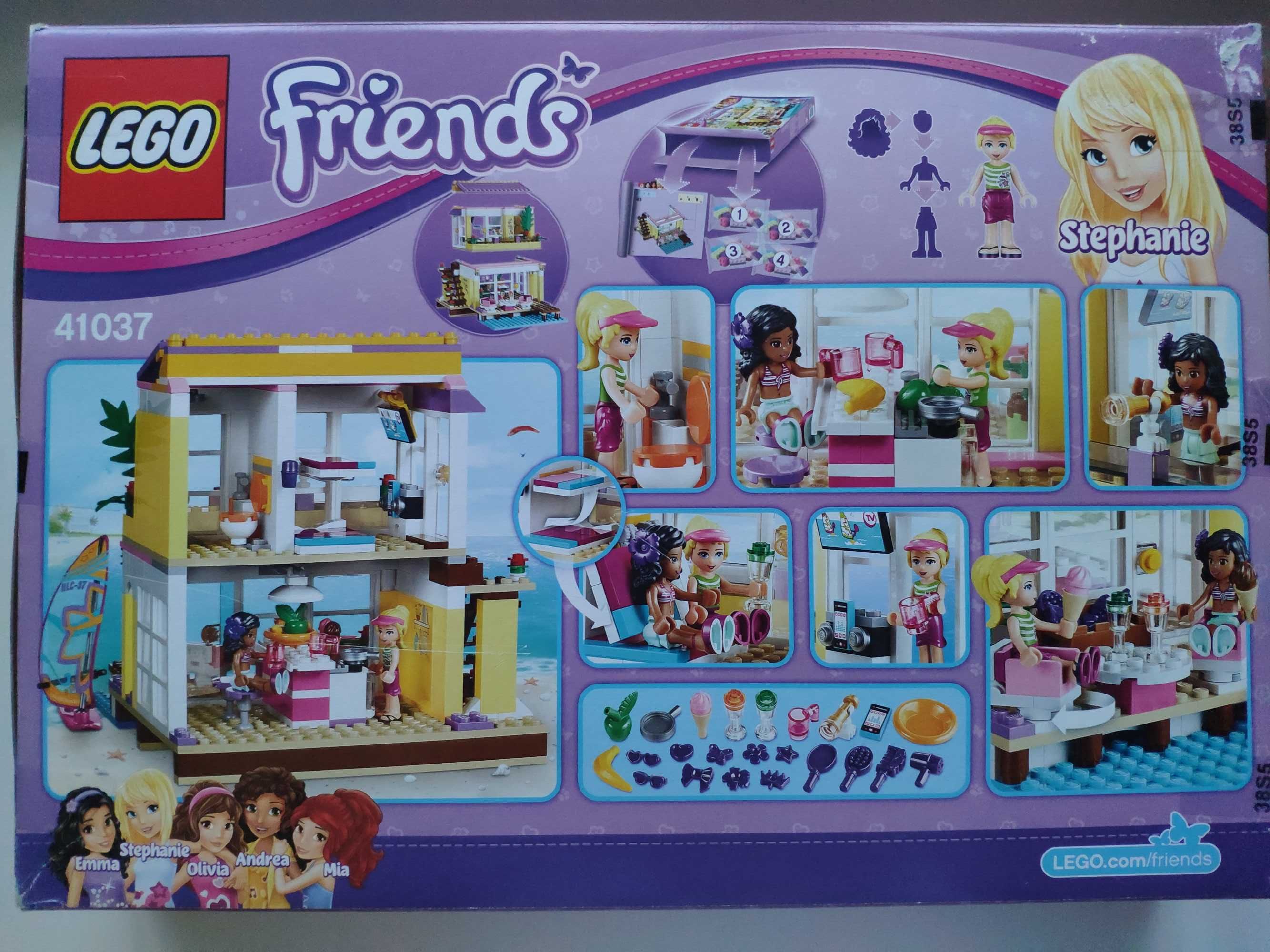 LEGO Friends Пляжный домик Стефани