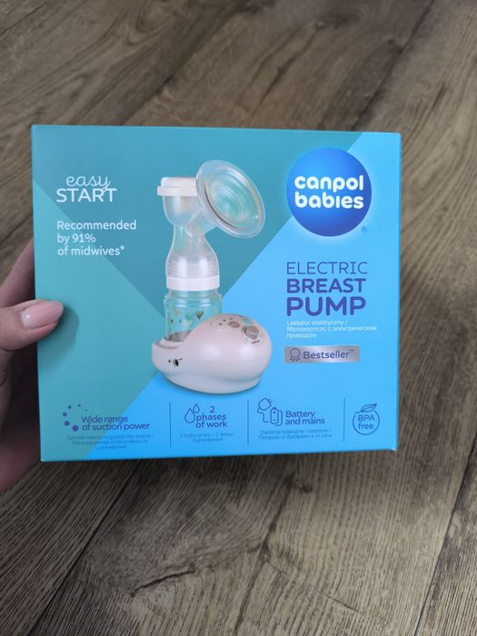 Laktator elektryczny Canpol babies easy start zestaw kompletny