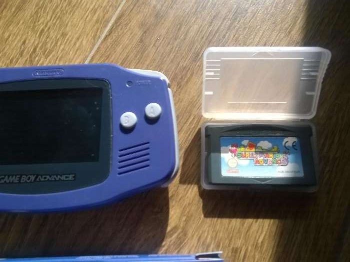 Gameboy advance como novo com   jogos