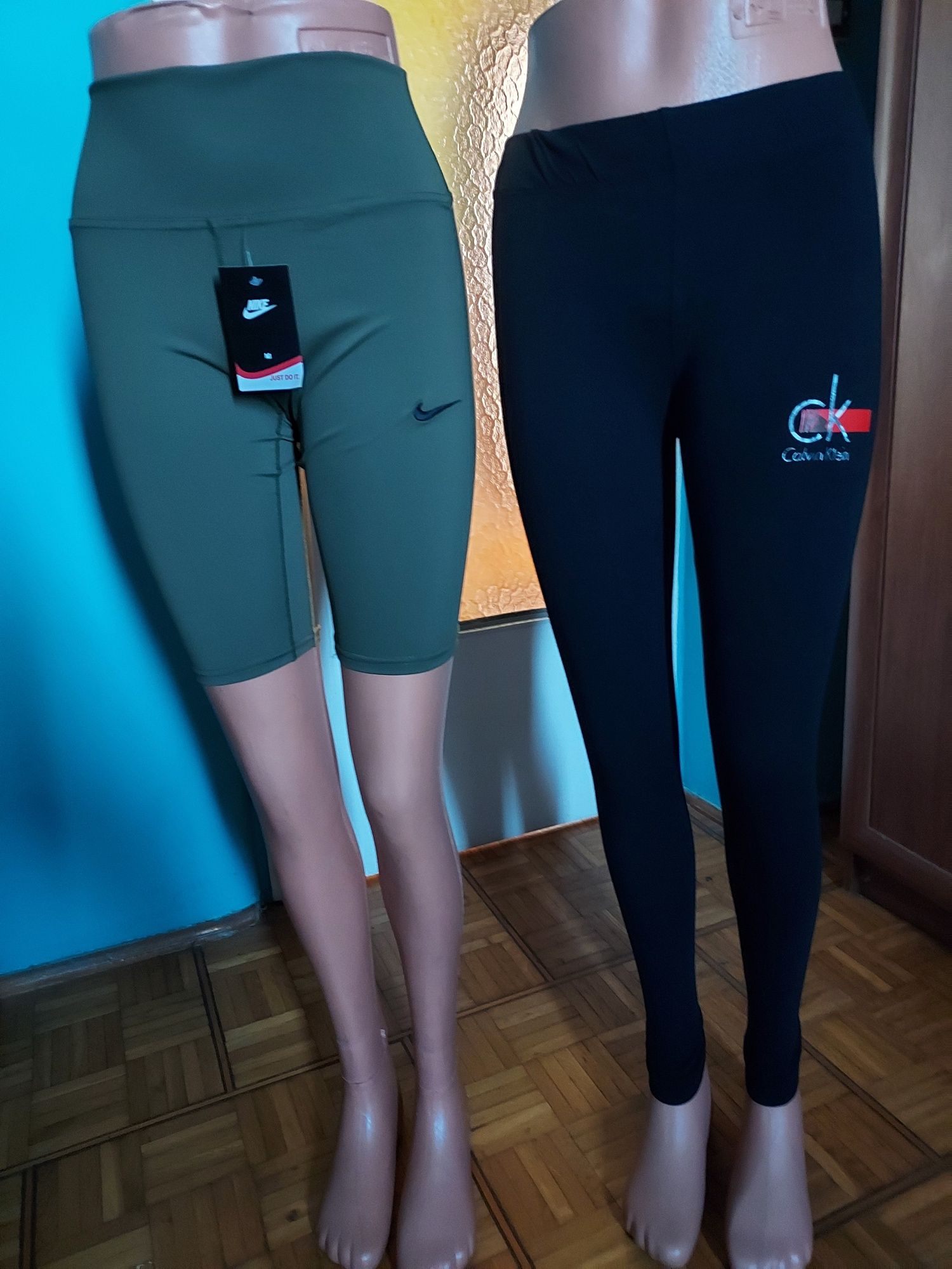Leginsy premium wyszywane logo pełna metkowania. Rozmiar. M.L.XL.XXL.