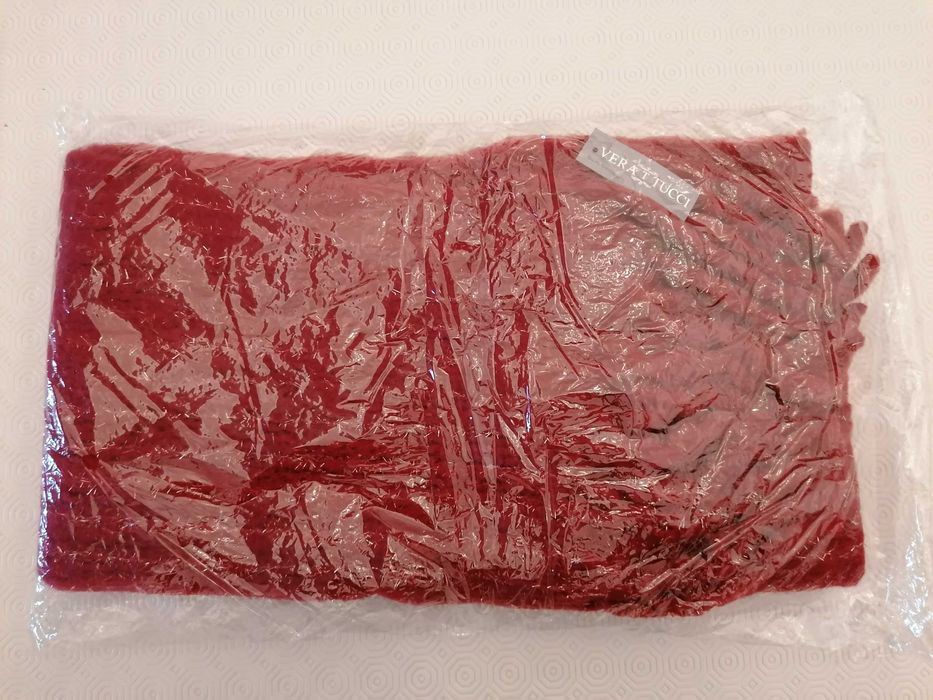 Cachecol de lã, NOVO