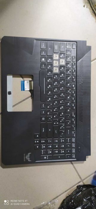 Топкейс ЗАЛИТИЙ ASUS FX505DU, в зборі, кнопки поштучно