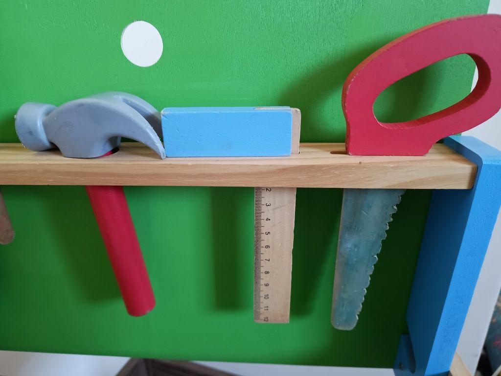 Stoliczek stolarski stół roboczy- zabawka