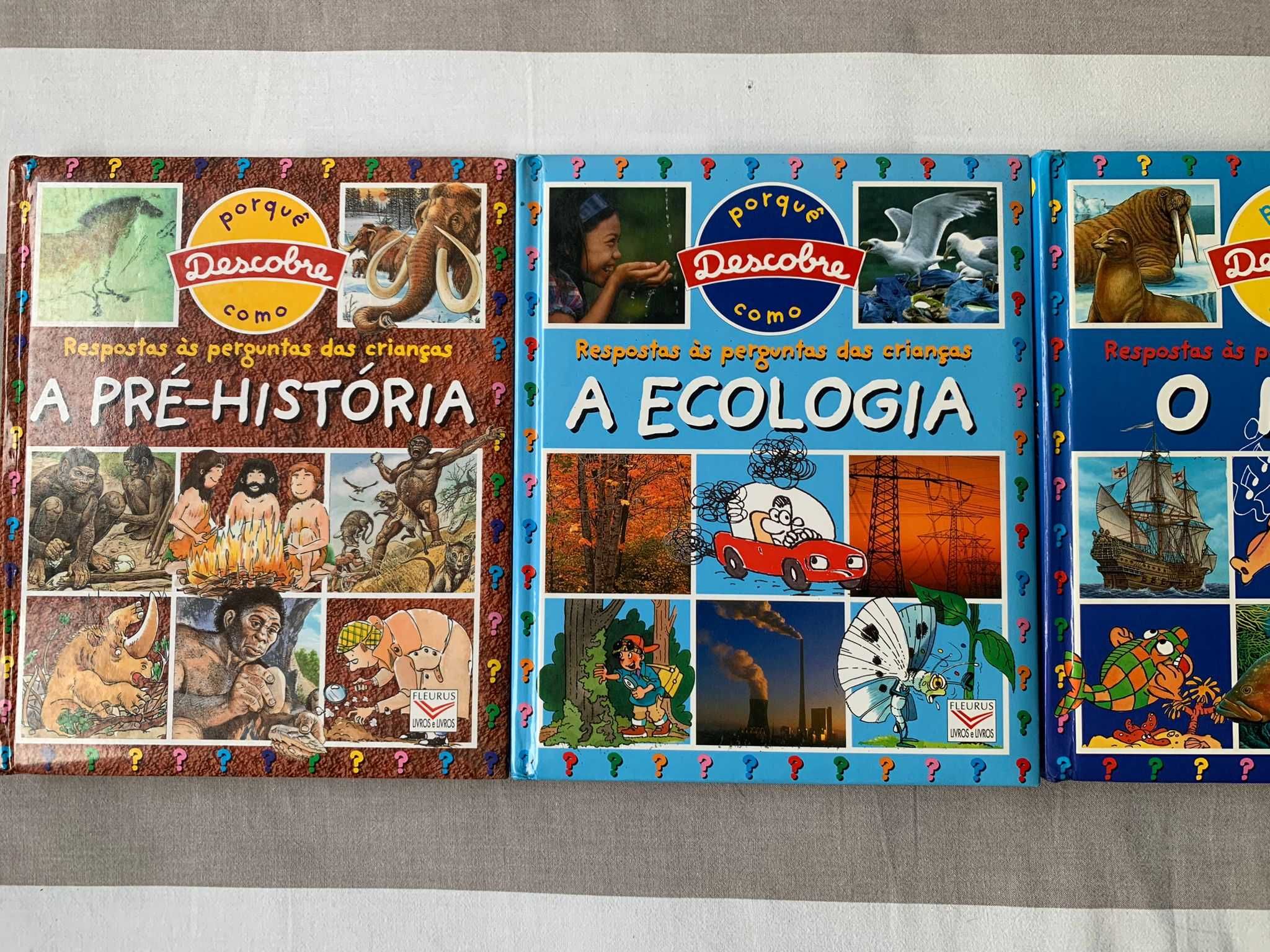 Livros Colecção Descobre Porquê Como