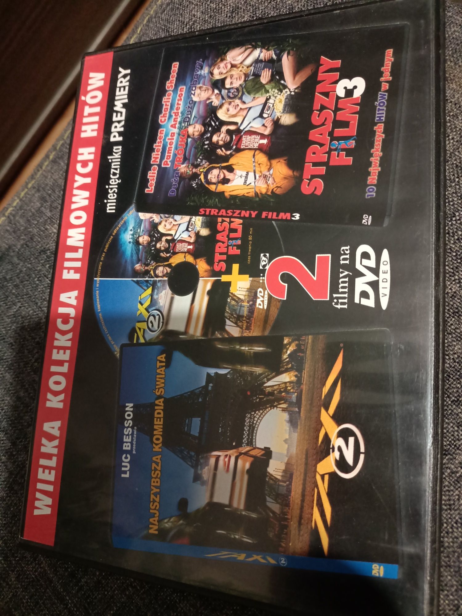 Film DVD Taxi 2 i Straszny film 3