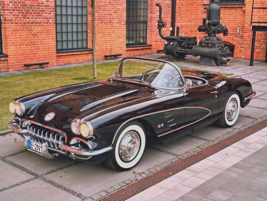 Chevrolet Corvette C1 1958r rzeczoznawca Odrestaurowana Zarejestrowana w POLSCE - ŁÓDŹ