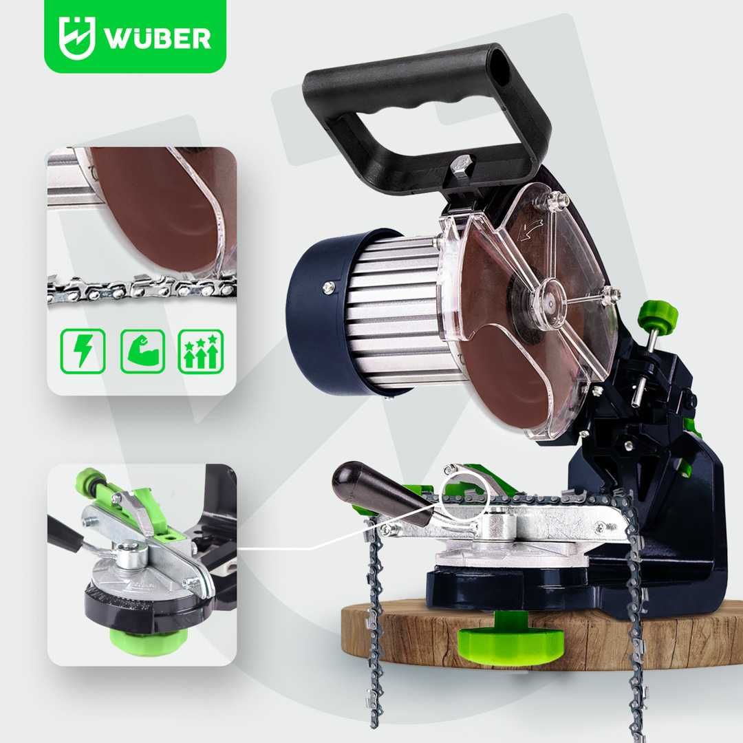 OSTRZAŁKA do łańcuchów INDUKCYJNA 800 W + 2 x tarcza LED 2080