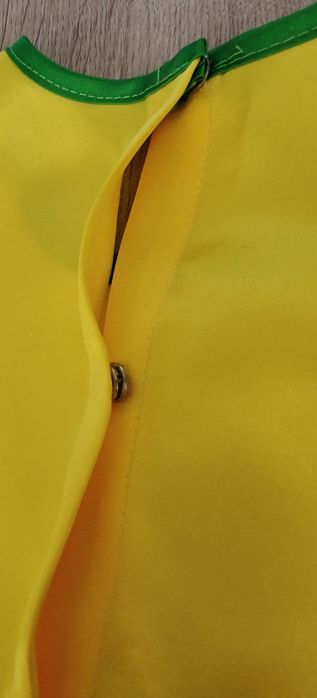 Strój Pani Wiosny z warkoczem rozm. 110