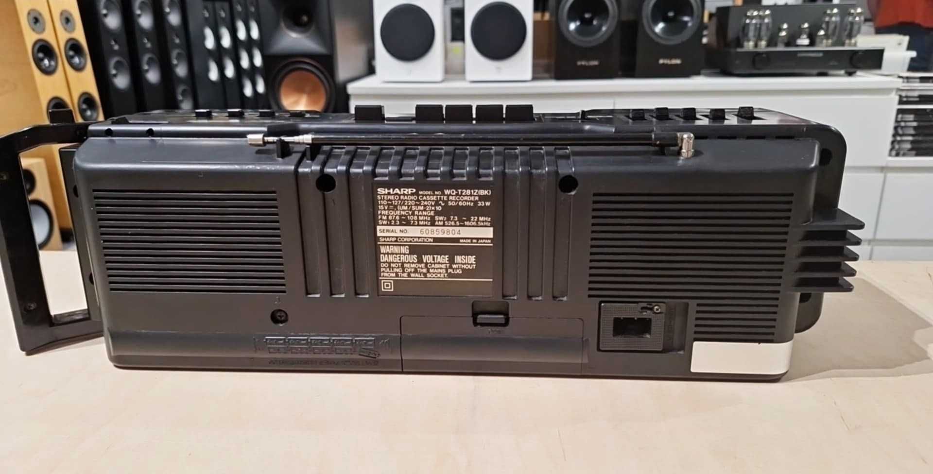 Radiomagnetofon SHARP WQ-T281Z