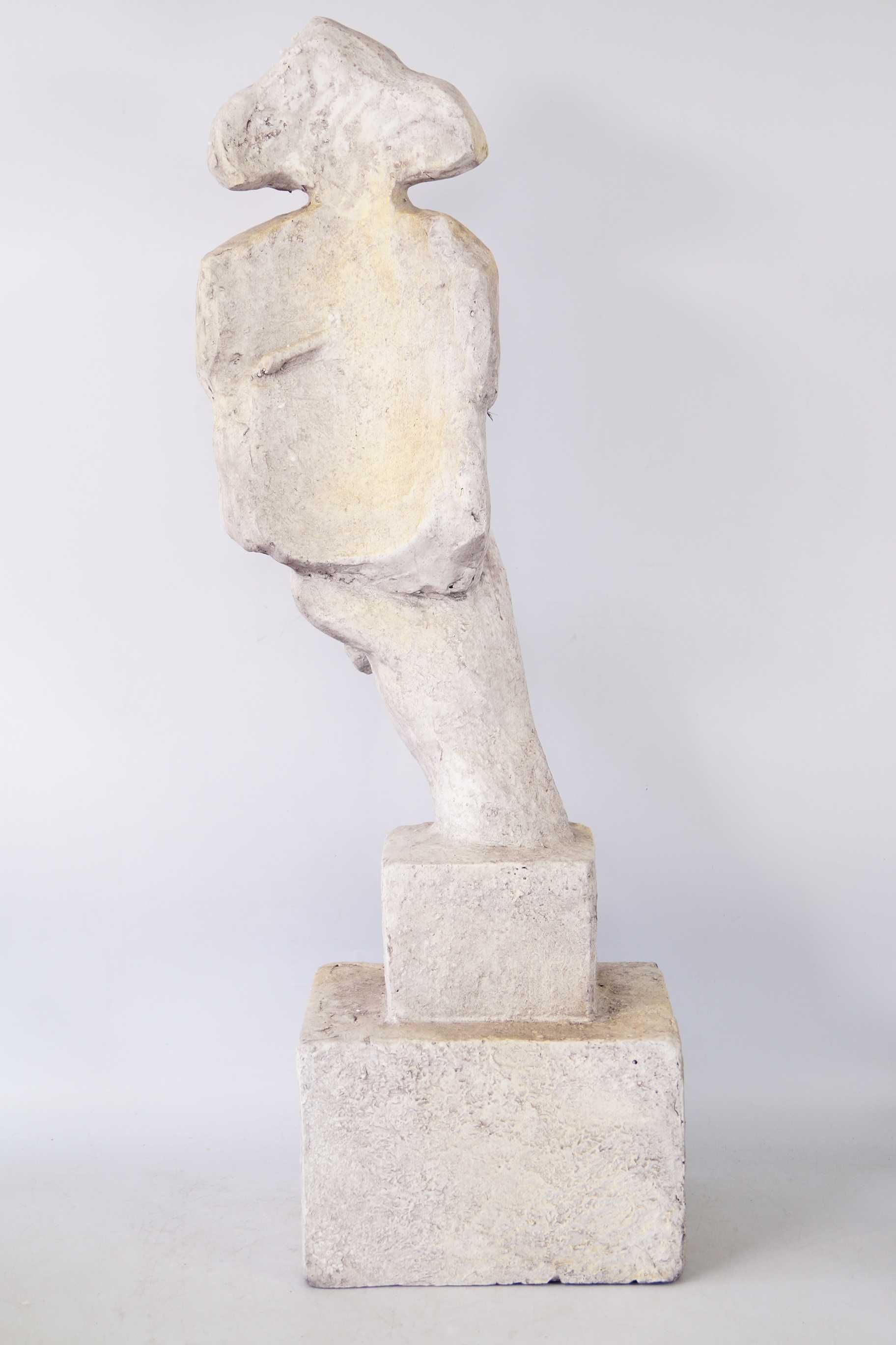 Duża figura Salvador Dali CISZA maska 78 cm biała