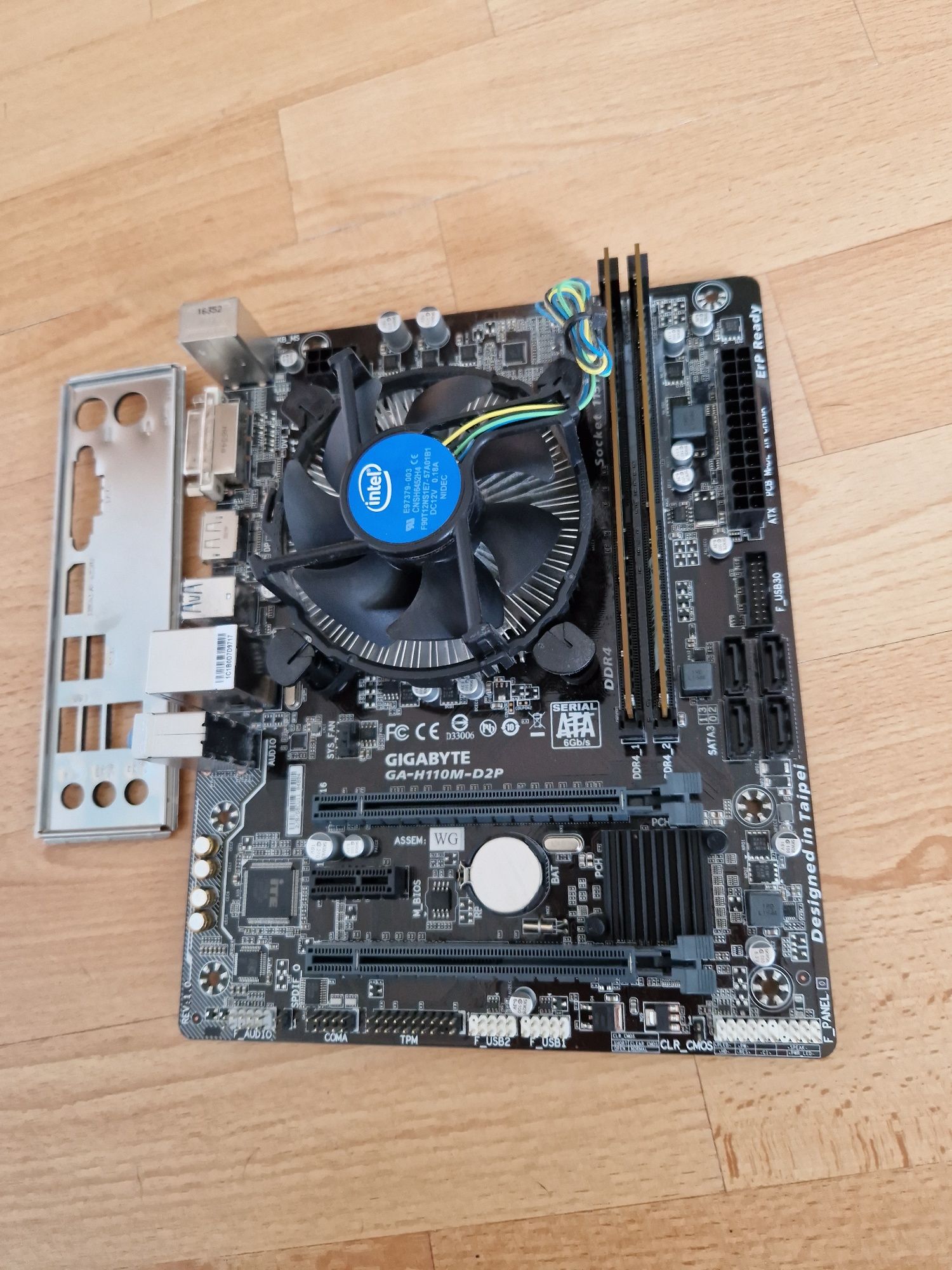 Intel i5-6500 3.6Ghz 4ядра/16gb/Материнка Бистрий комплект для компьют