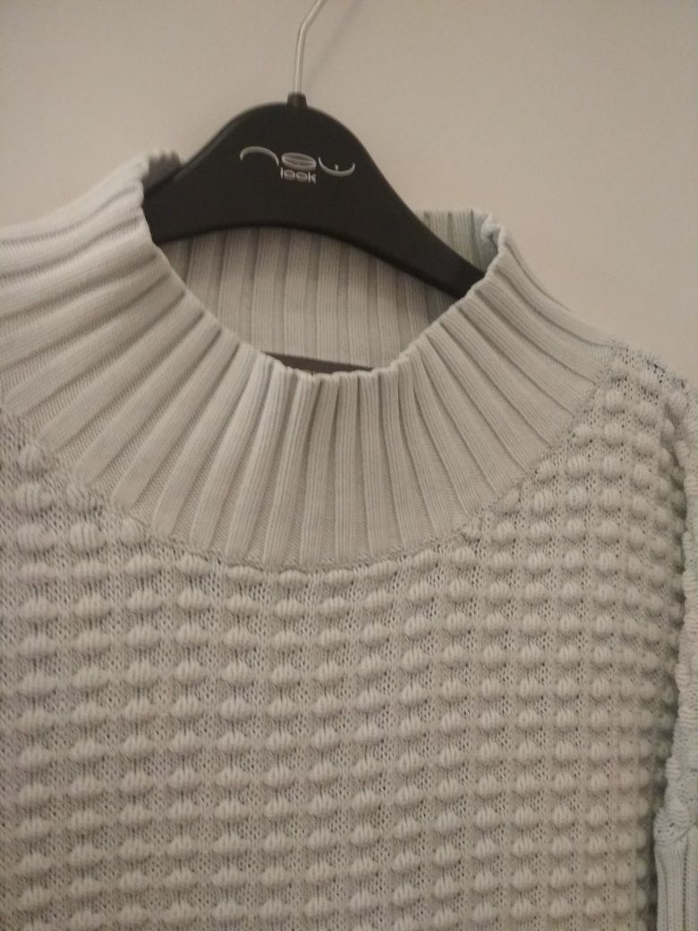 Sweter golf pół golf butik Zara