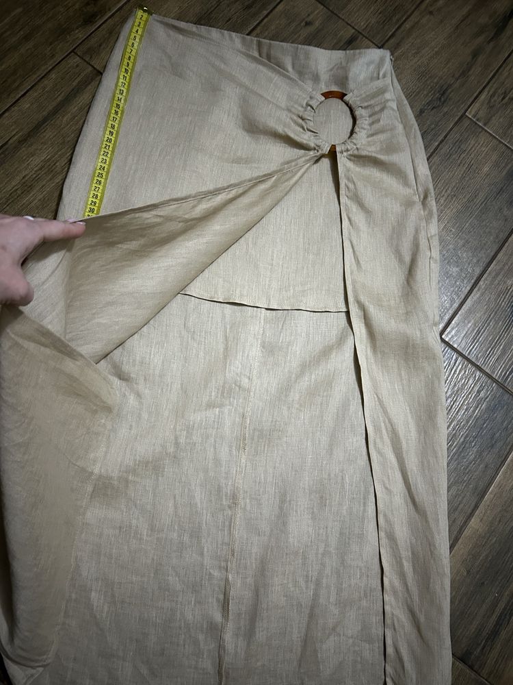 Спідниця льон Zara