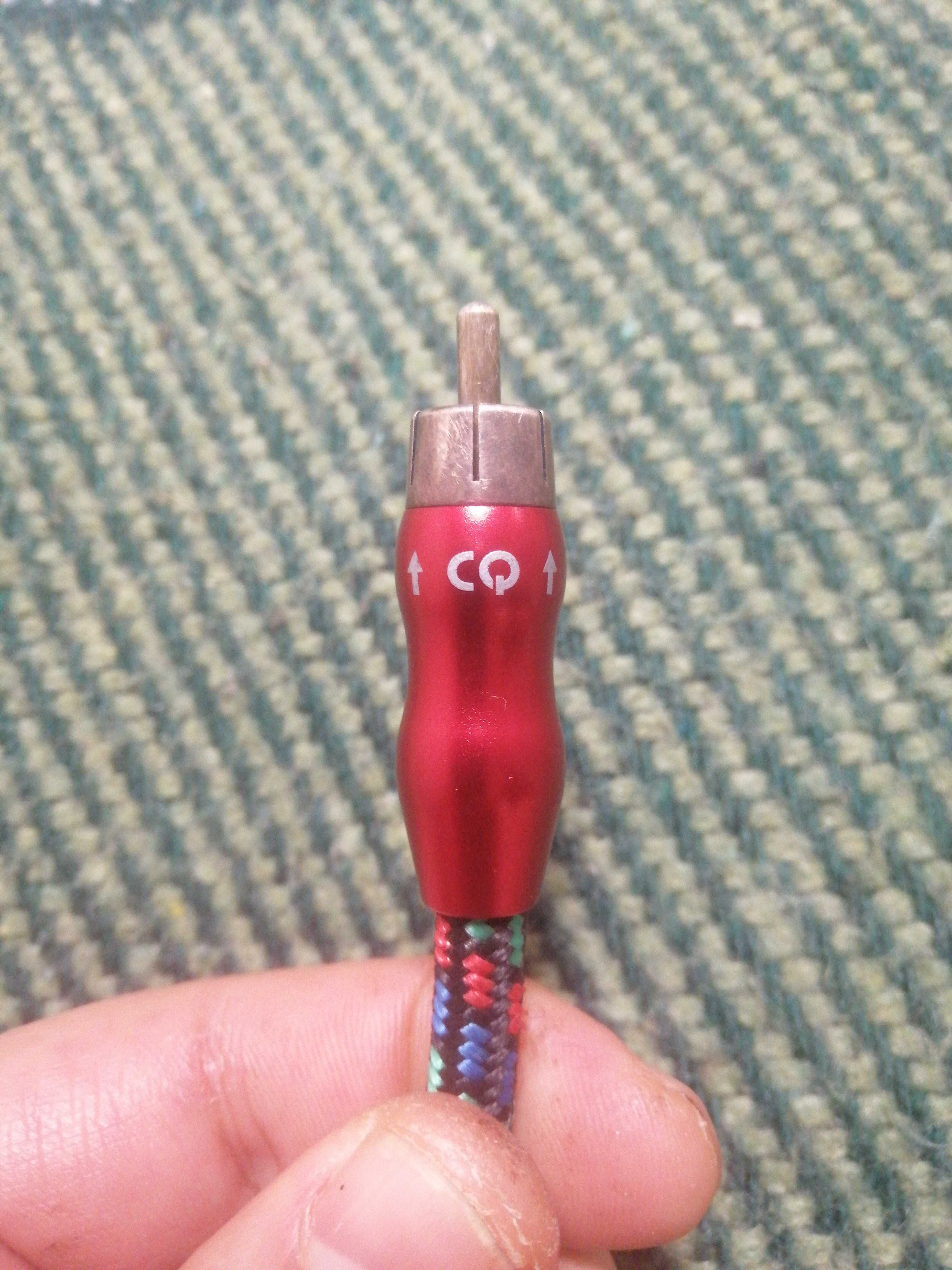 audioquest vdm-3 1,5м цифровий коаксіальний кабель, посріблені штекера