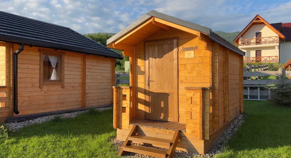 Domek drewniany 10 osobowy w Karpacz -Kowary, sauna, plac zabaw grill