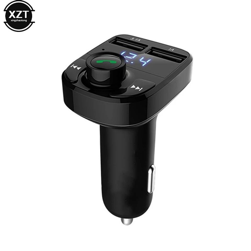 Transmiter samochodowy Monpax Transmiter Bluetooth FM Ładowarka 2xUSB