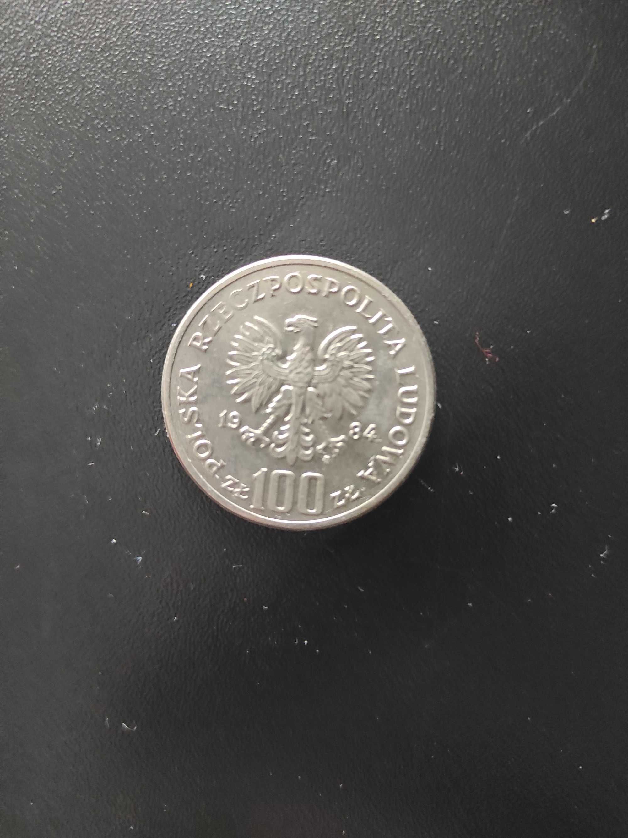 Moneta 100zl 40 lat PRL