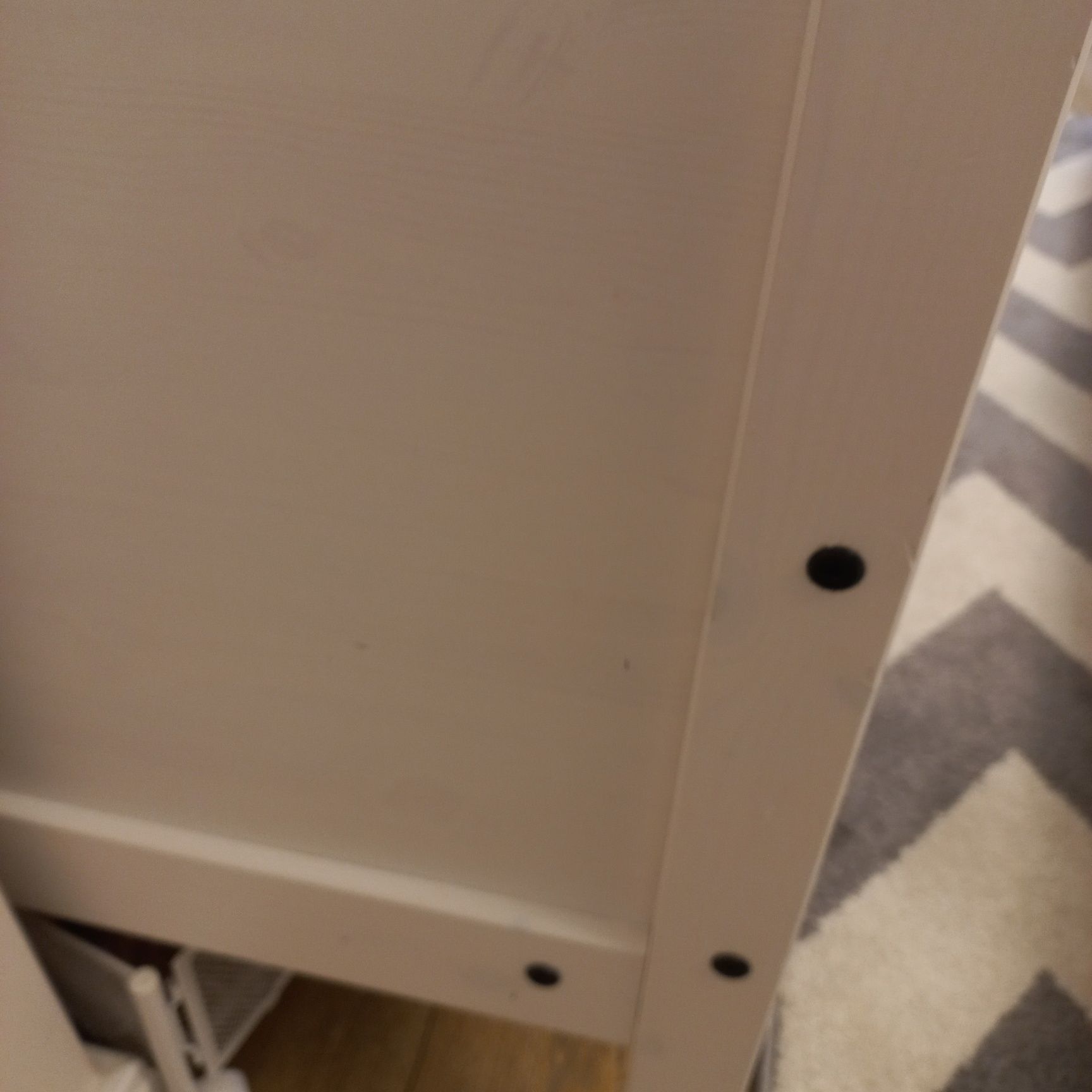 Łóżko ikea sundvik z regulowanym materacem