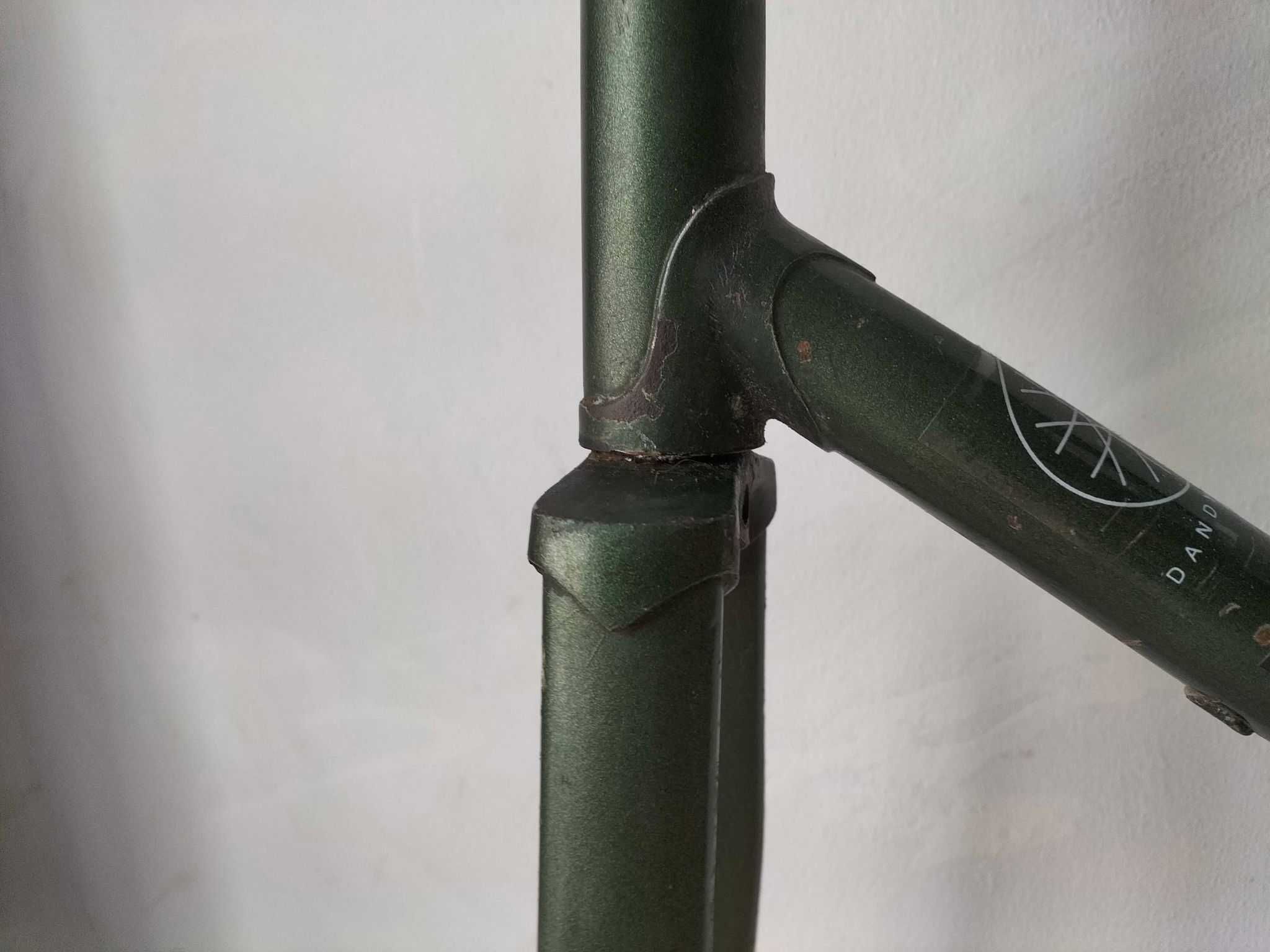 Rama szosowa vintage kolarzówka frameset fix ostre koło