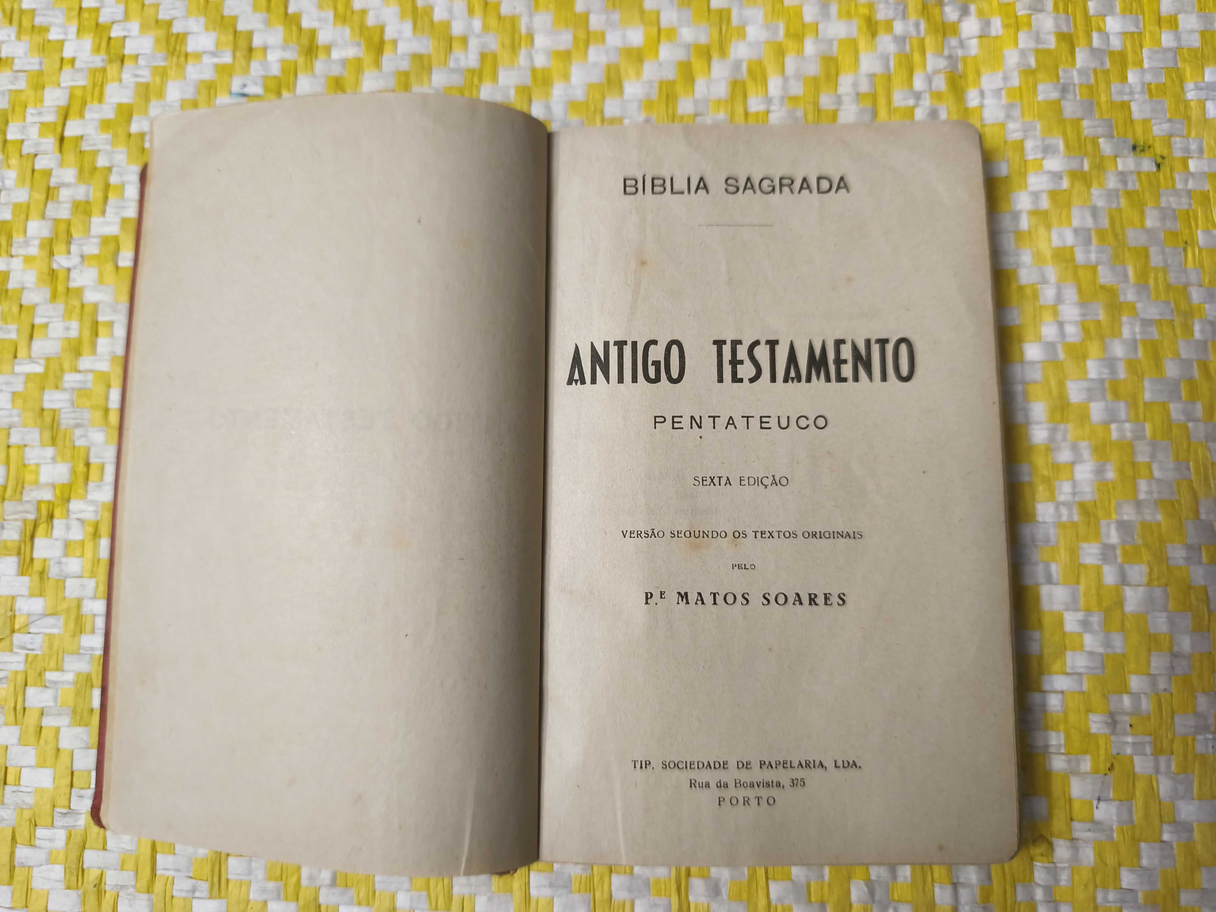 Bíblia – (Antigo Testamento) -Trd. P. Matos Soares