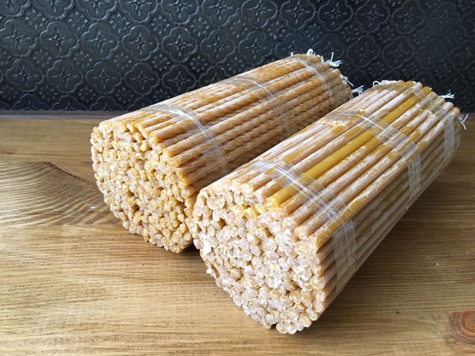 Свічки воскові 100%, 50/50 та парафінові 1 кг