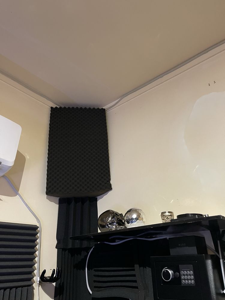 2 Basstraps grandes de canto para isolamento acustico