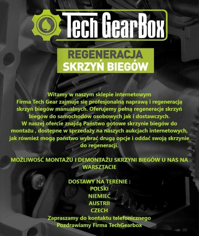 Skrzynia biegów Toyota Auris 1.8 benzyna 6 biegów Regeneracja!