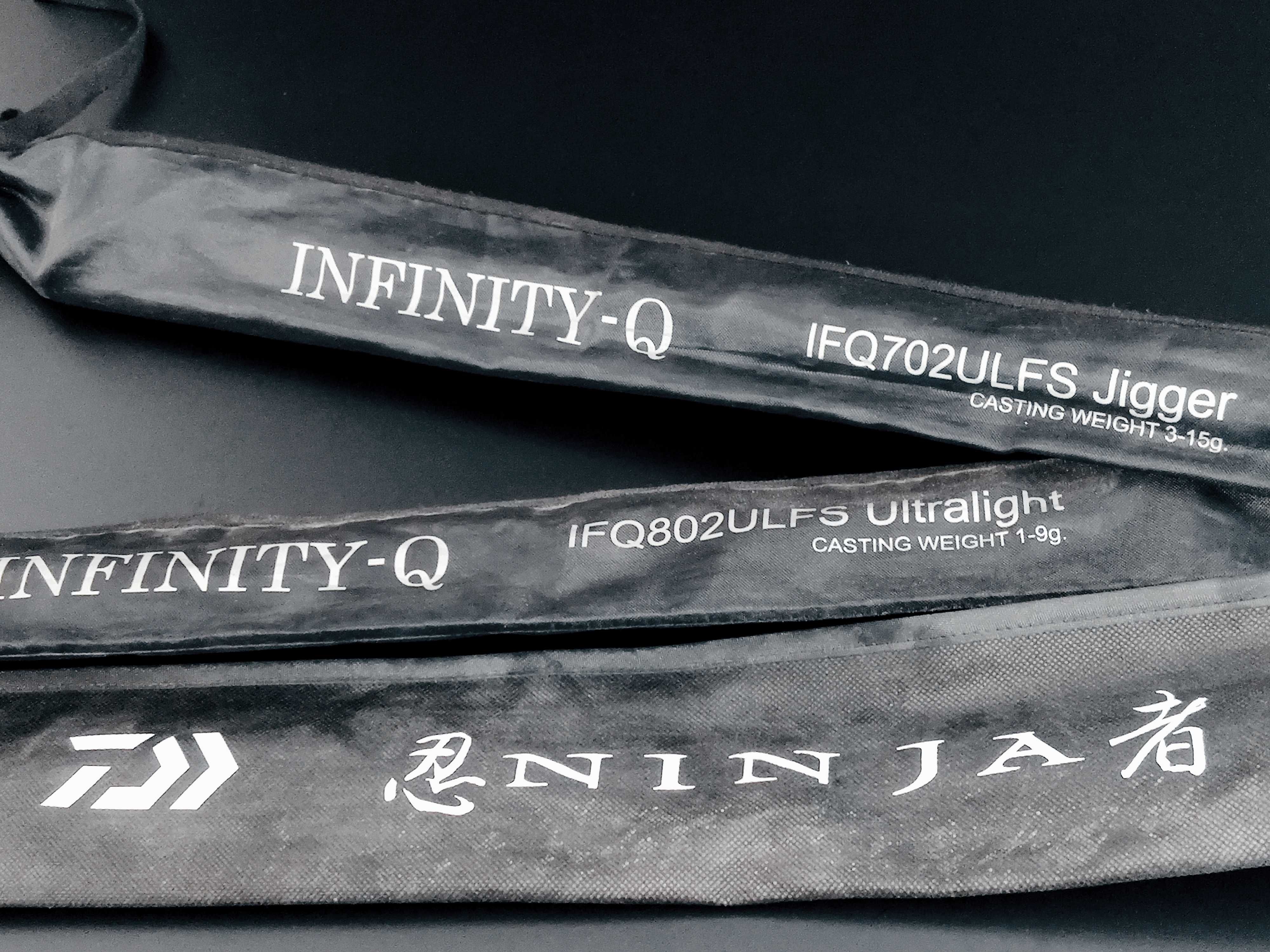Спінінги в гарному стані, 3 шт FUJI Infinity-Q Jigger Ultralight Ninja