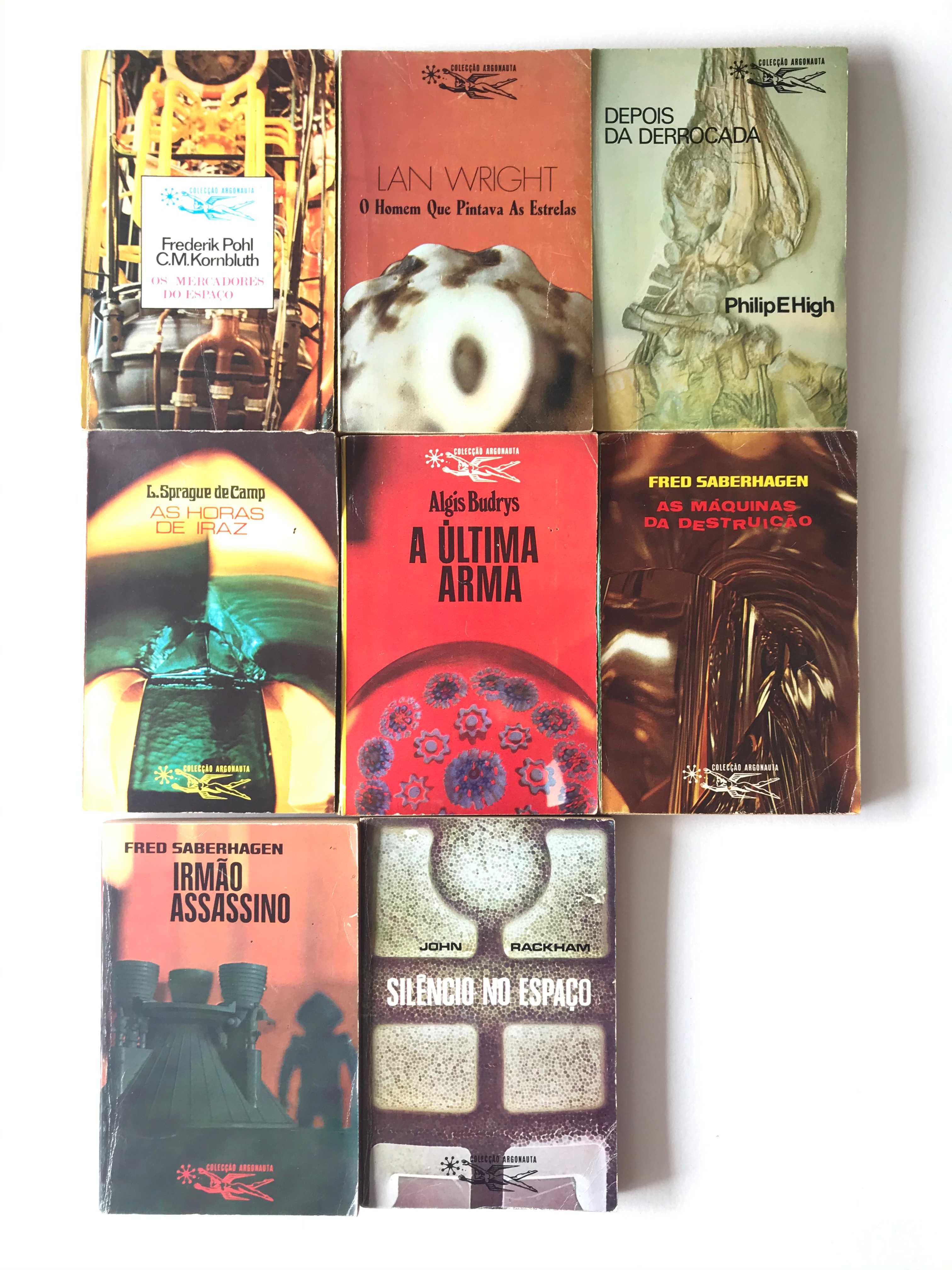 Livros Ficção Cientifica - Editora: Argonauta 21 livros