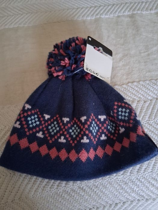 Gorro criança menina  1-2 anos