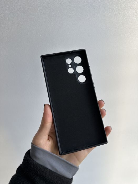 Etui silikonowe czarne do SAMSUNG S23 ULTRA