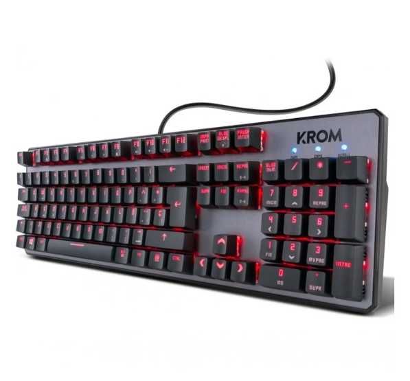 Teclado mecânico RGB Krom Kernel