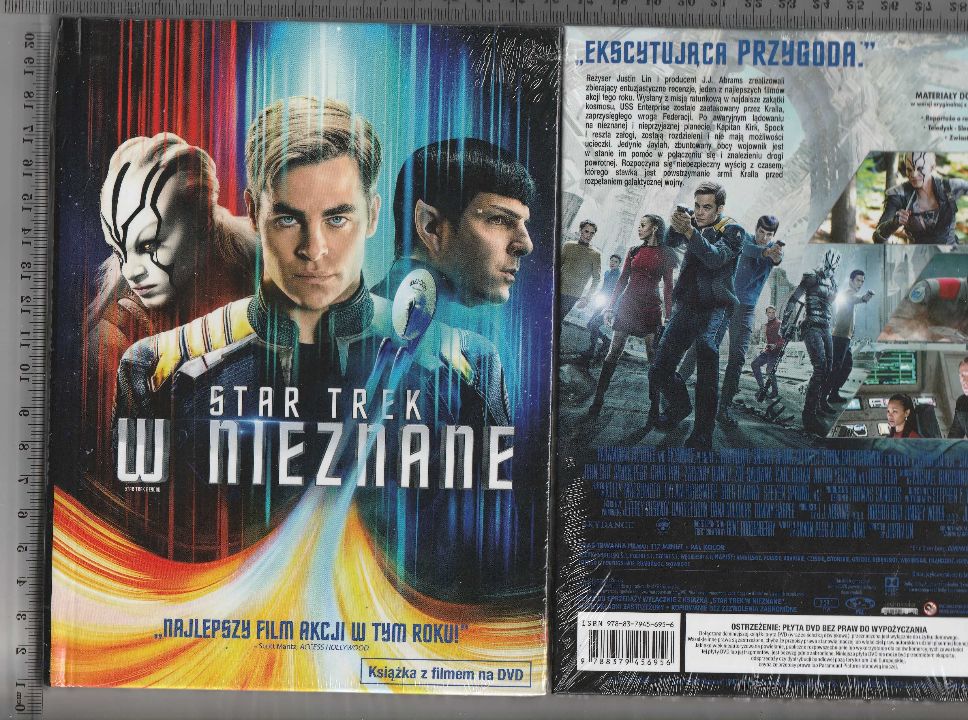 Film Star Trek W nieznane płyta DVD