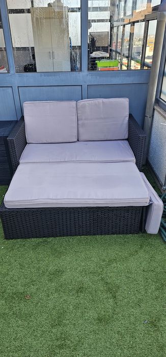 Sofá de jardim e terraço