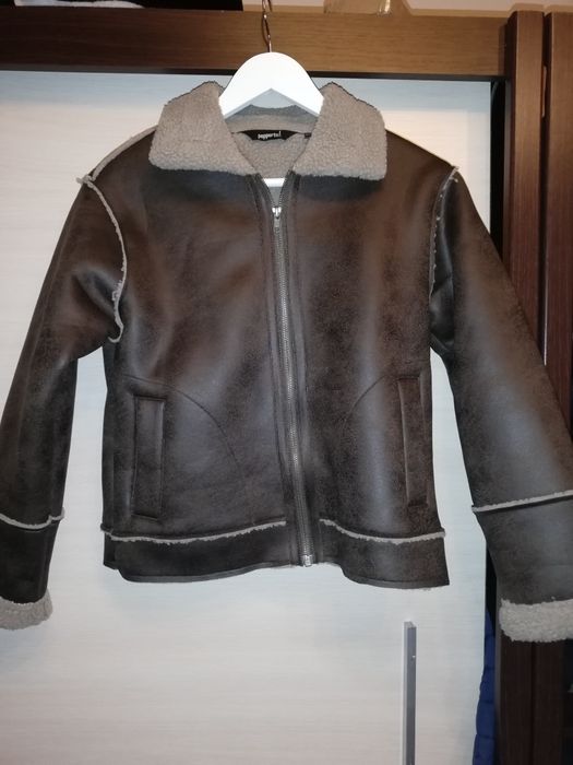 Kurtka chłopięca typu kożuszek