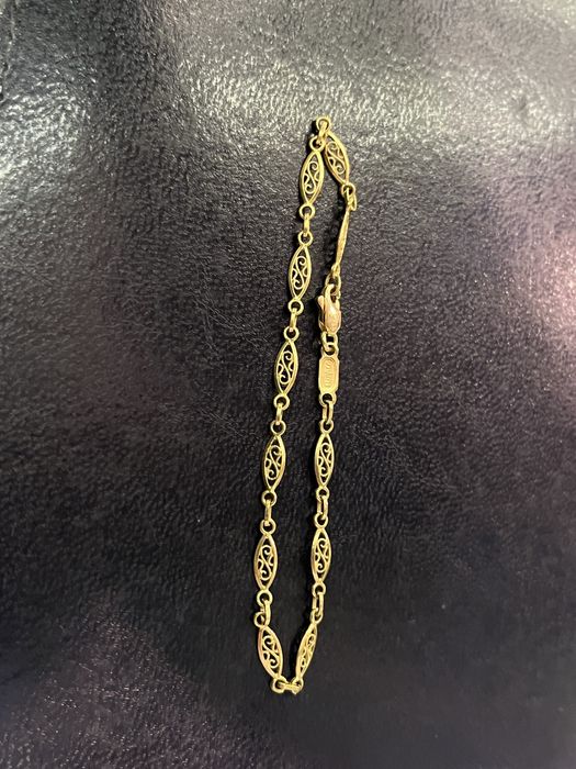 Złota bransoletka pr. 750