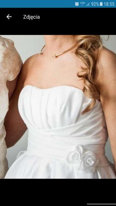 Suknia, Sukienka ślubna xs