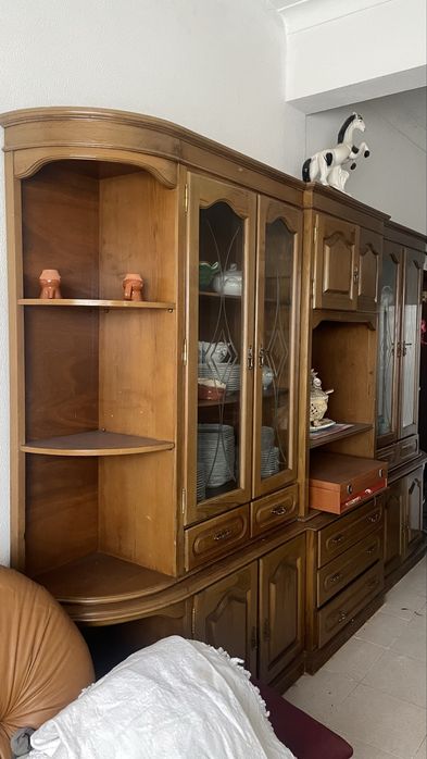 Movel Sala Vintage de Madeira maciça