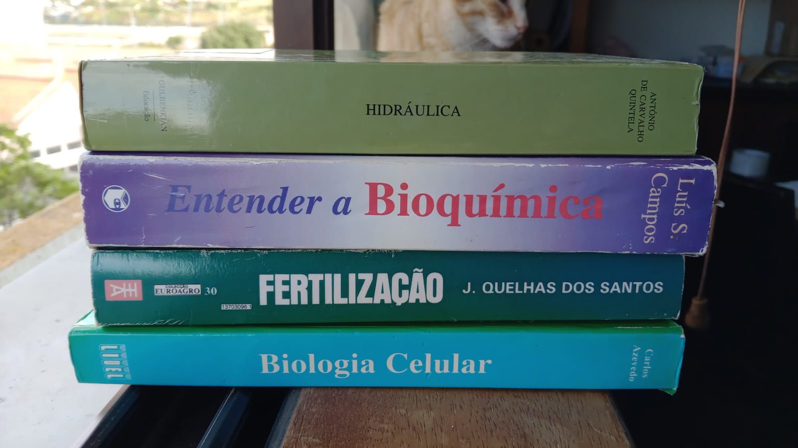 Livros Biologia, Hidráulica e Fertilização