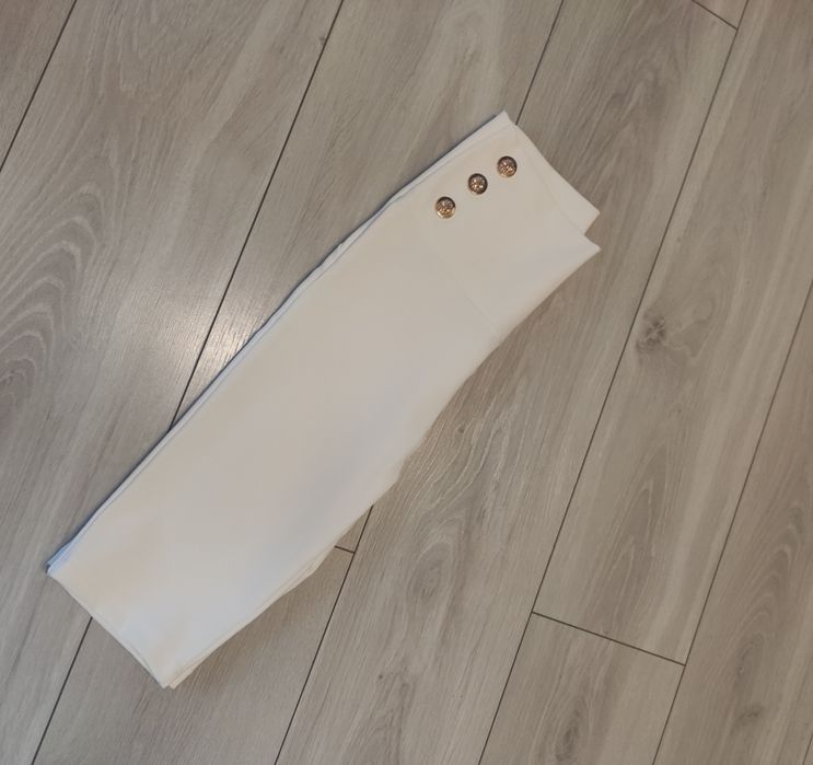 Lady Drama kolarki legginsy białe rozmiar 2