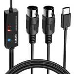 Kabel MIDI LEKATO Type-C - Konwerter MIDI na USB, 2M