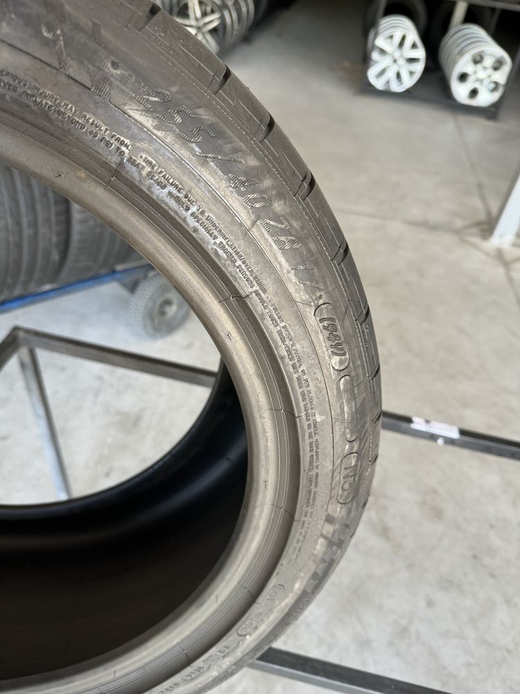 2x 255/40ZR17 94Y Michelin Pilot Sport 2014 год 7,5mm