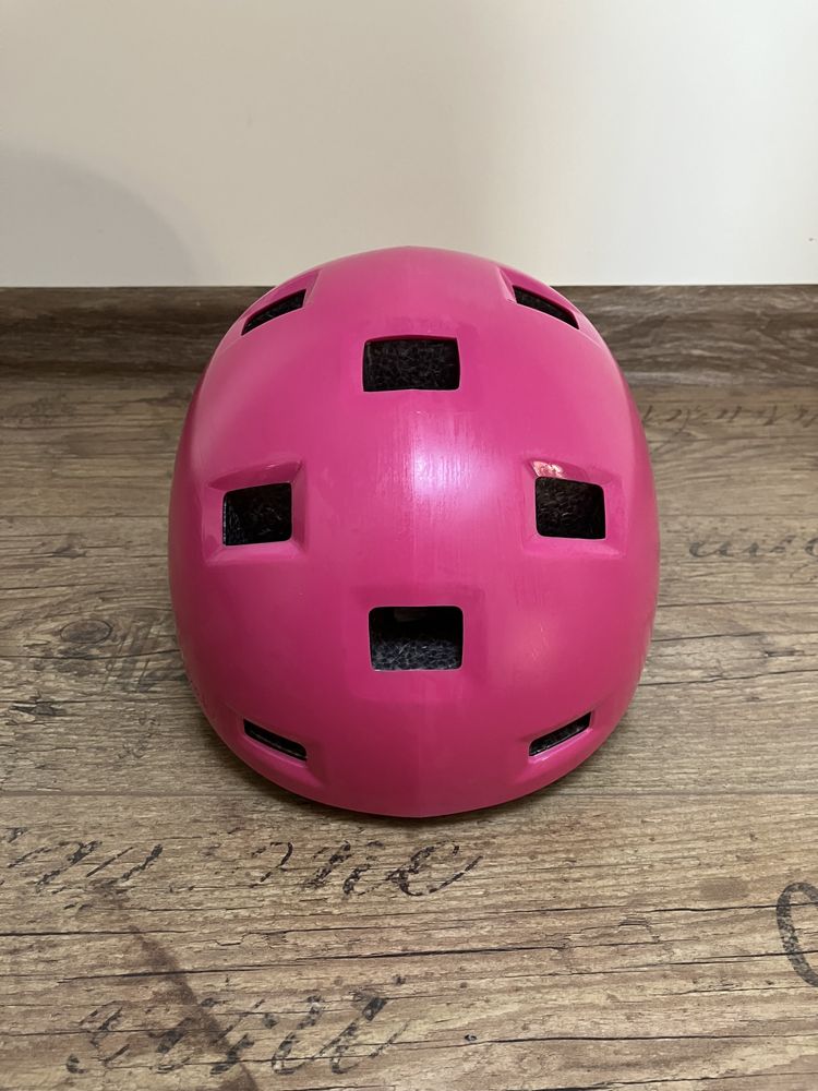 Kask na rolki różowy decathlon 47-52. roz XS