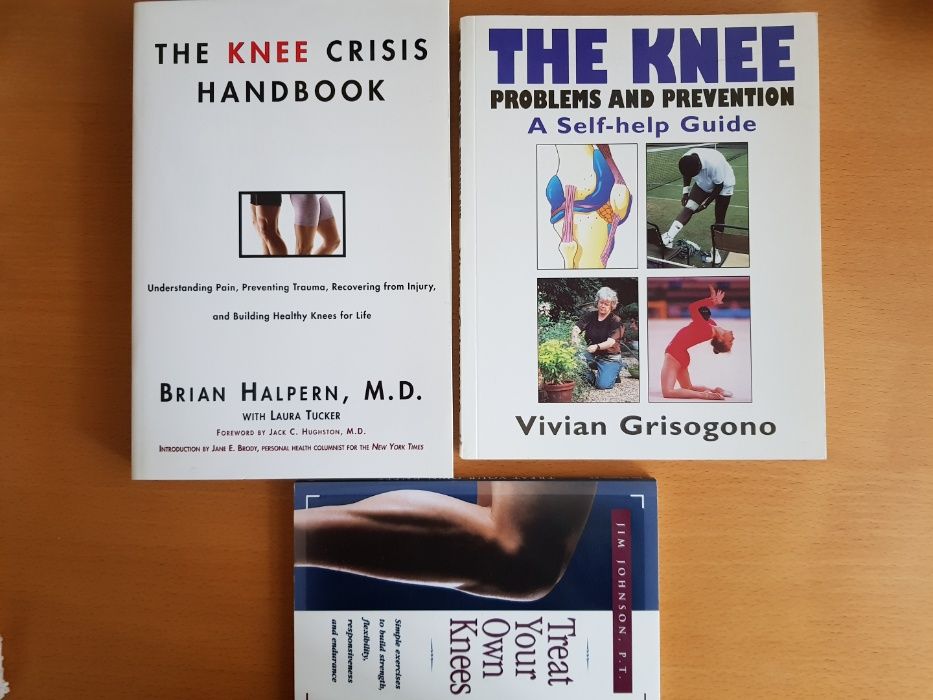 Livros anatomia / fisioterapia do joelho em inglês