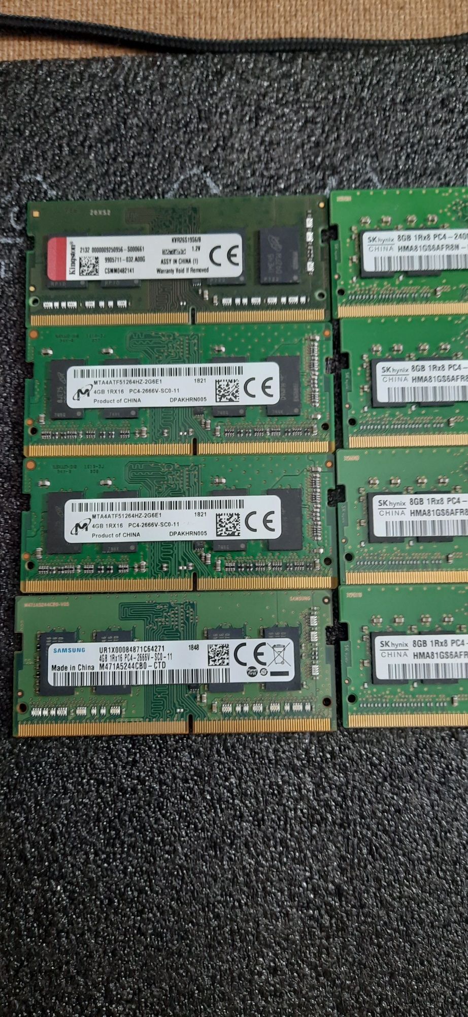 Memorias/Rams SO-DIMM 4G - 10€ / 8G - 20€ DDr4 - Labtop - Envio Grátis