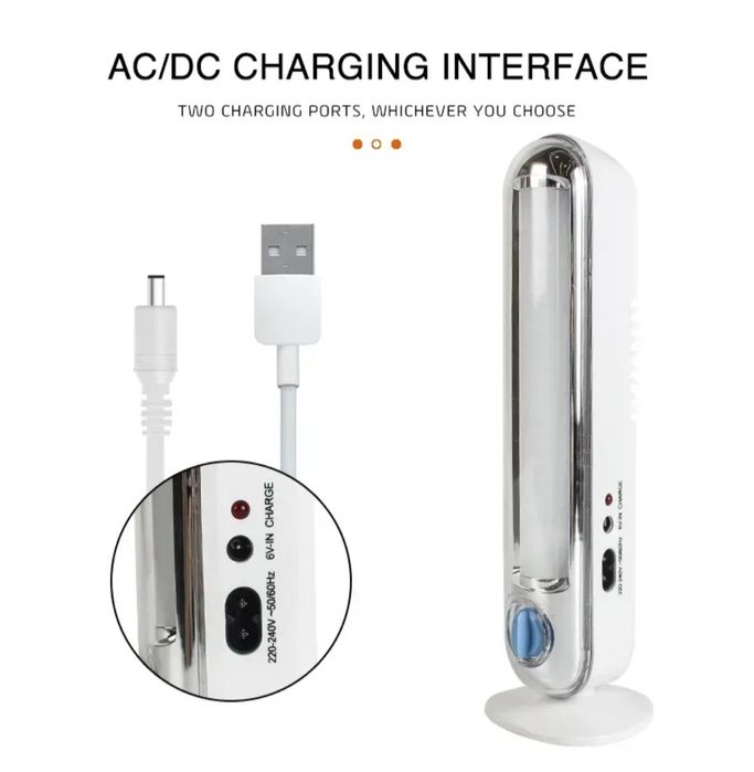 Аварійний акумуляторний світильник для дому