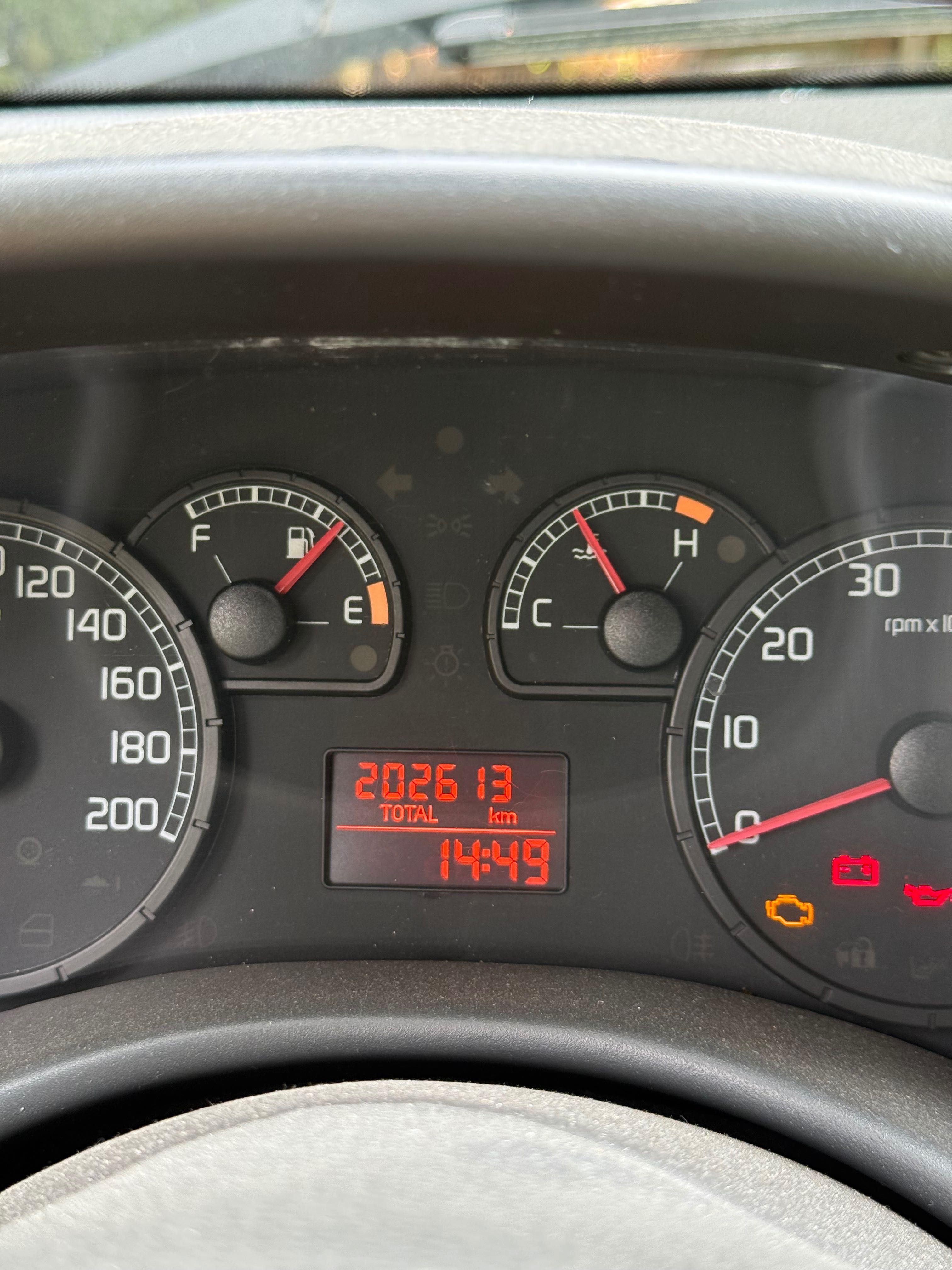 Fiat Punto cinza 2003